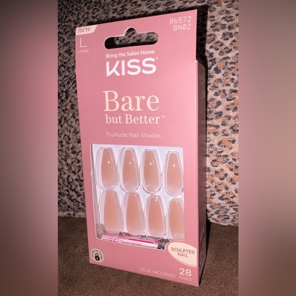 Kiss Bare But Better Long Length Nails